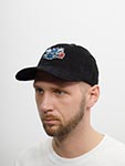 Бейсболка MITCHELL NESS арт. HLUX4800-CHOYYPPPBLCK Charlotte Hornets NBA (черный)